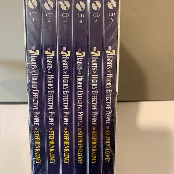 Stephen R.Covey The 7 Habits of Highly Effective People 6 CD Set - Picture 2 of 4